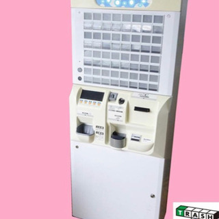 (4605-0)GLORY グローリー 自動券売機 食券機 KM-V211 屋内用 リモコン有り 中古ロール紙付き 4605-0)GLORY グローリー 自動券売機 食券機 KM-V211 屋内用 リモコン