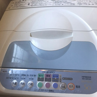 日立製洗濯機です。5キロ