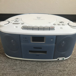 TOSHIBA CDラジオカセットレコーダー