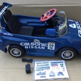 ＜動作品＞希少・ミズタニ・電動乗用自動車・スカイラインGT-R（...