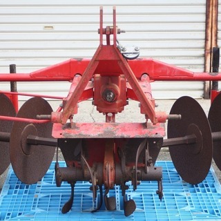 SOLD OUT】ニプロ ディスクロータリー JM400 4連 耕運 ロータリー