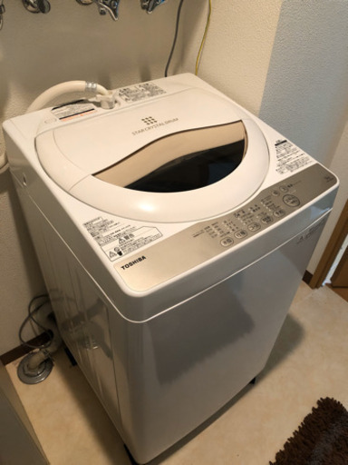 洗濯機　TOSHIBA AW-5g3