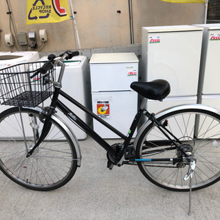 6段変速 27インチ 自転車 サイモト ブラック