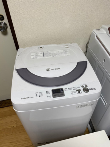 No.83 SHARP 5.5kg洗濯機　2014年製