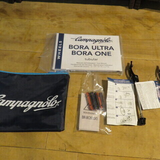 ■カンパニョーロ BORA ONE 35 AC3 カーボン チューブラー ホイール シマノ11ｓ対応 前後セット 開封未使用 ロードバイク 自転車部品 札幌発