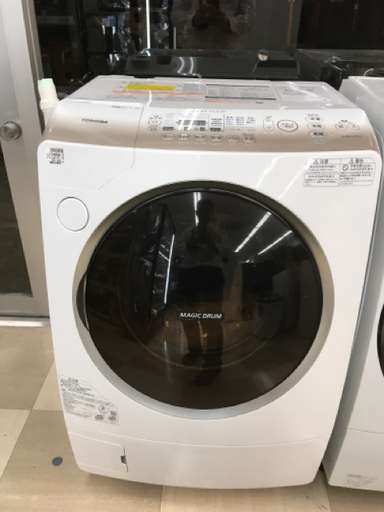 東芝 9.0kgドラム式洗濯機 TW-Z96A2MR 2015年製