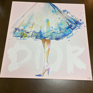 Diorの絵　デザイナー、ティナリー　定価25000円位