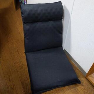 座椅子・黒