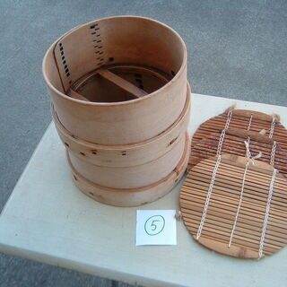 木製セイロ(蒸し器)2個セット
