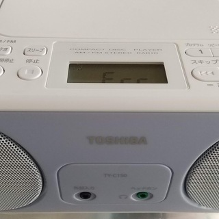 CDラジオ　TY-C150　東芝製　難有り　※再々々々々値下げし...
