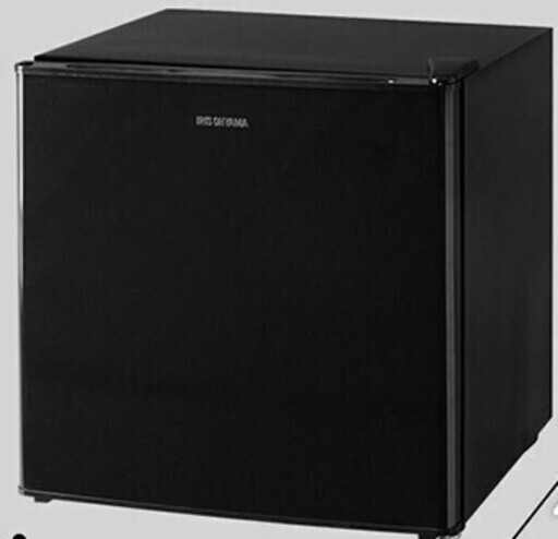 特価ブランド ☆アイリスオーヤマ IRIS OHYAMA NRSD-4A-B 42L 1ドアノンフロン冷蔵庫◆シンプルでコンパクト 冷蔵庫