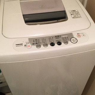 [決まりました]東芝全自動電気洗濯機(家庭用) お譲りします！！