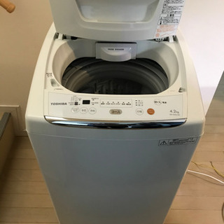 東芝　洗濯機　4.2kg AW42ML 