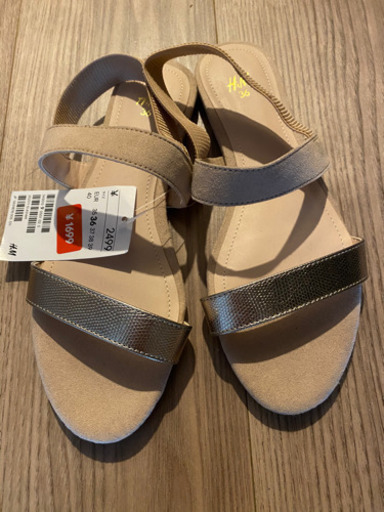 H&M 36 サンダル(新品) eym-gourmet.com