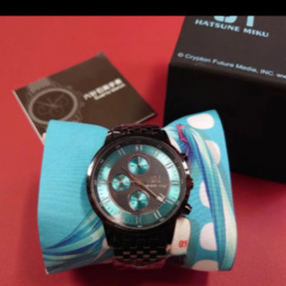 レア☆初音ミク　腕時計　(緑)