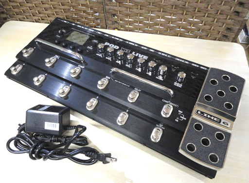 通電確認のみ LINE6/ライン6 POD X3 LIVE マルチエフェクター アンプシミュレーター ジャンク 楽器 周辺 アクセサリー 札幌市 白石区 東札幌