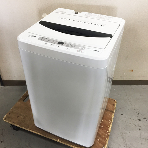 中古☆YAMADA 洗濯機 2016年製 6.0K