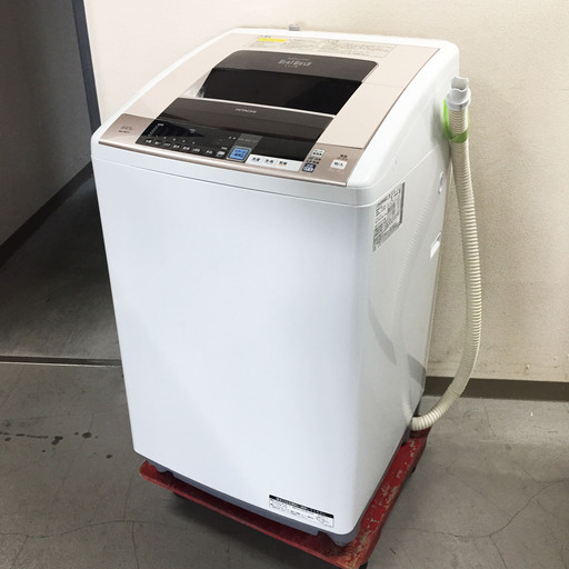 中古☆HITACHI 洗濯機 2014年製 8.0K