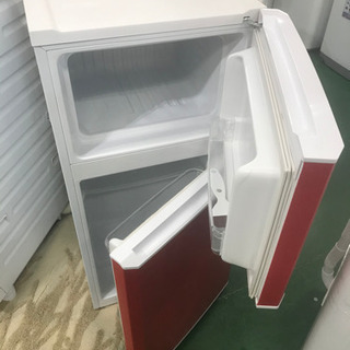 G【店舗同時販売中】スタッフ塗装品 Haier JR-N106H 2013年 106L 2ドア