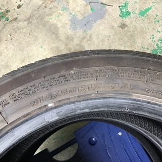 中古タイヤ2本　215/50Ｒ17マックストレック　コミコミ！！ MAXTREK（マックストレック） 215/50R17 タイヤ サマータイヤ MAXIMUS