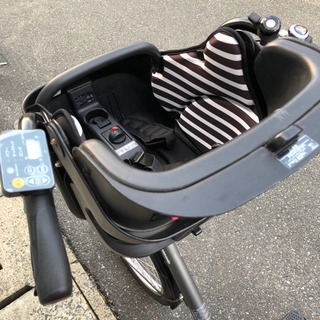 PayPay使えます！三人乗り 電動自転車 子供のせ 大容量バッテリー