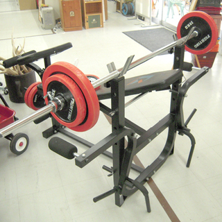 F.R.JAPAN トレーニングマシン バーベル ベンチセット 苫小牧西店