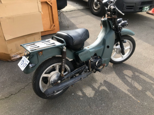 スズキバーディー 50cc レストアベースに 引取限定