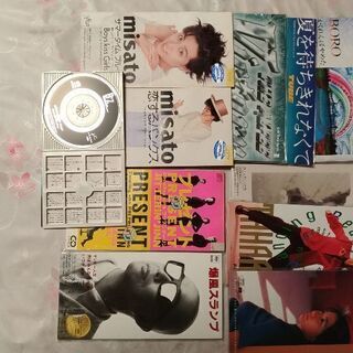 昔の小さなCD。見本品。