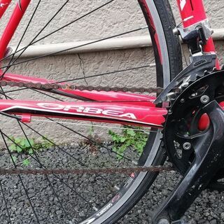 ロードバイクORBEAaquaオルベアアクア、フラットバーSHIMANOsora 3x9