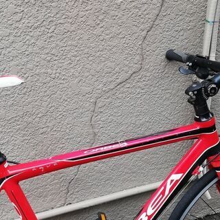 ロードバイクORBEAaquaオルベアアクア、フラットバーSHIMANOsora 3x9 