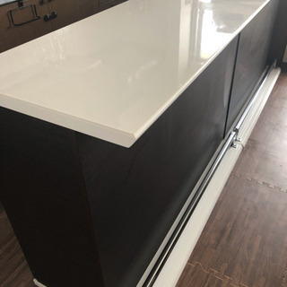一台契約済み！ニトリバーカウンター 食器棚①