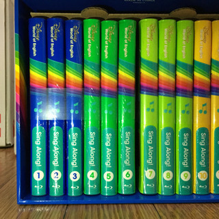 DWE  ディズニー英語システム 最新版 シングアロング  ブルーレイ&CDセット