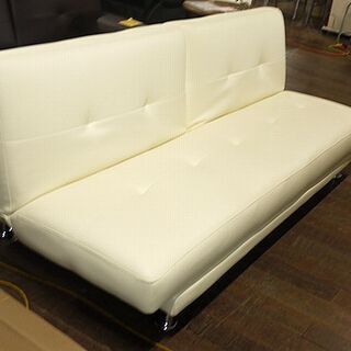 【値下げ】ソファーベッド！12800円！現品特価品！通常ネット価格49800円！引き取り価格