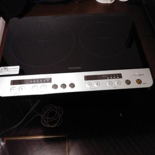 アイリスオオヤマ　ihクッキングヒーター　ihk-w12