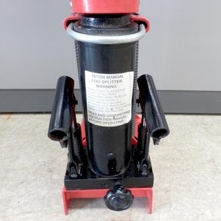 手動油圧式薪割り機 10t ONE STE ハイパワー 薪割り 家庭用 キャスター