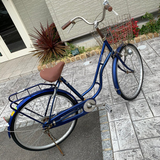 青色自転車