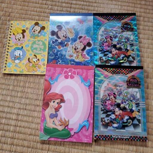 ディズニーメモ帳５冊 みかん 草津の手帳の中古あげます 譲ります ジモティーで不用品の処分