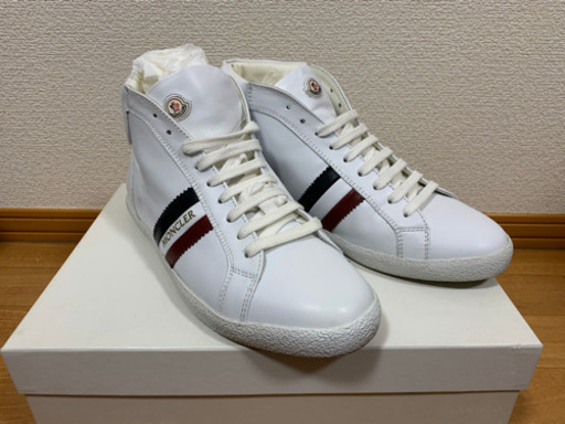 【ネット決済可能】超美品☆未使用　モンクレールハイカット