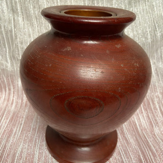 中古 木製 花瓶