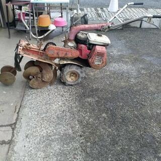 管理機　動きます。