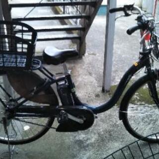 YAMAHA PAS With 電動アシスト自転車18年式 車両色は紺 ほとんど9割