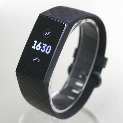 美品 fitbit charge3 フィットネストラッカー SMALL+LARGE SIZE ウェアラブル活動量計 FB410GMBK-CJK 運動記録 健康管理 防水50ｍ ☆ PayPay(ペイペイ)決済可能 ☆ 札幌市 清田区 平岡