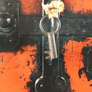 時代箪笥 昭和レトロ根来箪笥 鍵付き