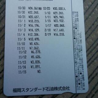 ガソリン給油カード
