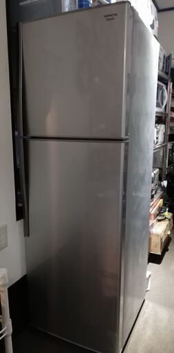 日立インバーターノンフロン冷凍冷蔵庫R23-DA-S　2014年製
