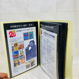 美品】20世期デザイン切手　1～17集ファイル付　江戸開府400年切手1～3集　その他地方自治体切手　偉人切手等　24470円分！