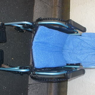 中古 松永製作所製の分解可能な自走式車椅子