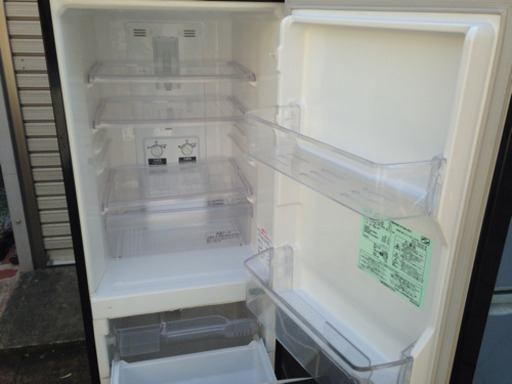三菱 ノンフロン冷凍冷蔵庫 2013年製 MR-P15W-B形 - 冷蔵庫 