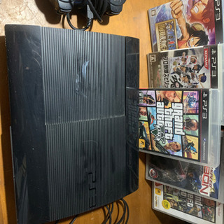 PS3 中古品 ソフト5つ付き 