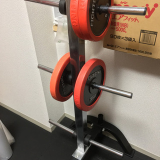 パワーラック　ベンチ　ダンベルセット　トレーニング